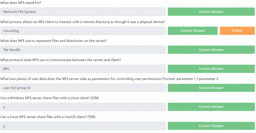 Answer task 2