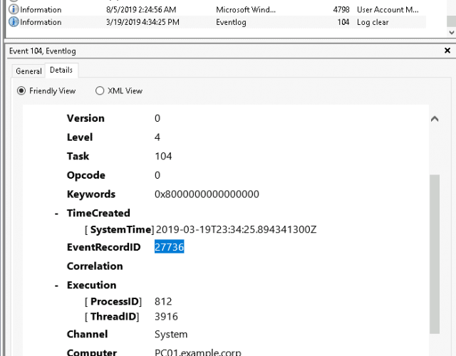Windows event logs on tryhackme the dutch hacker