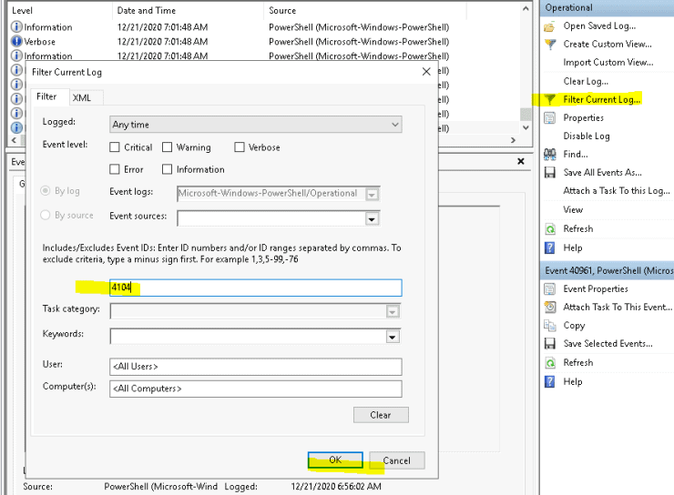 Windows event logs on tryhackme the dutch hacker